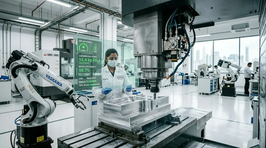עיבוד שבבי CNC במפעל בסין: 2026 ASEAN Green Compliance & Nearshoring