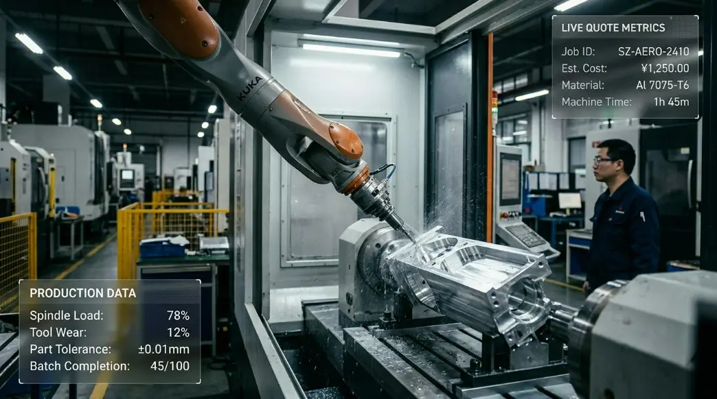 מדריך 2026 למפעל עיבוד CNC מתכת בסין: ציטוט AI ותאימות ESG עבור קוני B2B בארה