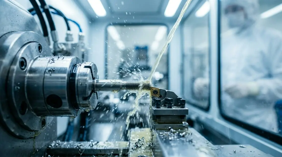 סין CNC עיבוד חלקים רפואיים לשוק האמריקאי: מדריך 2026 לתאימות FDA, מעקב בינה מלאכותית והפחתת תעריפים